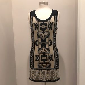 Bodycon knit sweater dress